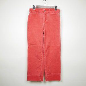 LOFT Women's 4 - Pink high waisted wide leg casual pants HIGH WAIST WIDE LEG